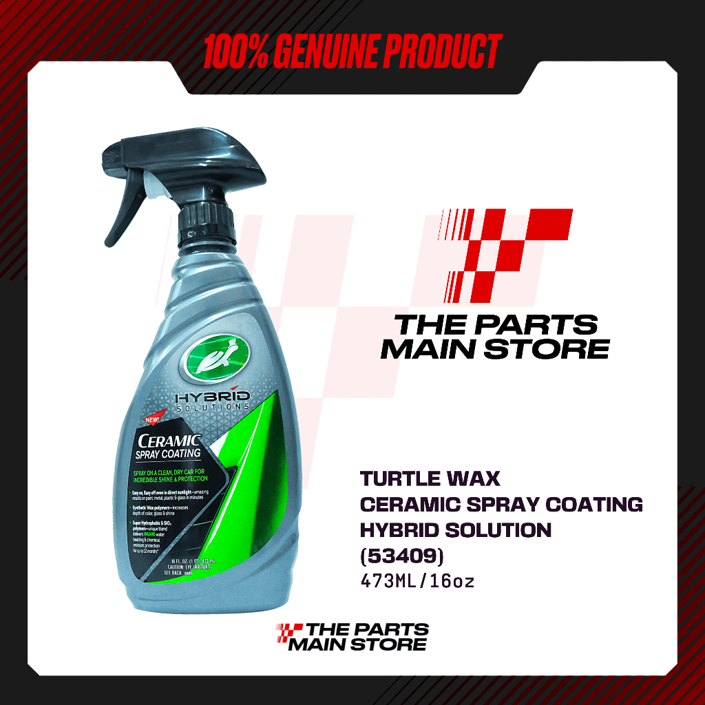 TURTLE WAX HYBRID SOLUTION CERAMIC SPRAY COATING (53409) 16OZ 473ML ...