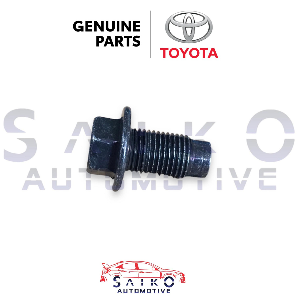 Toyota Vios Yaris 1NR 2NR 20172023 Engine Oil Pan Drain Plug Shopee
