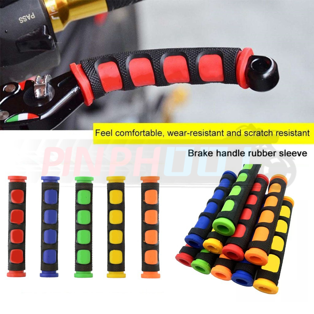 Bike Brake Lever Covers 2Pcs Bike Brake Lever Cover Sleeves - Silicone Anti-Slip Protection For Mountain &amp; Road Bikes Ergonomic Brake Covers