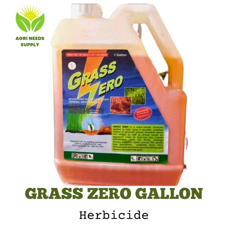 Grass Zero Herbicide 1gallon Shopee Philippines 7165