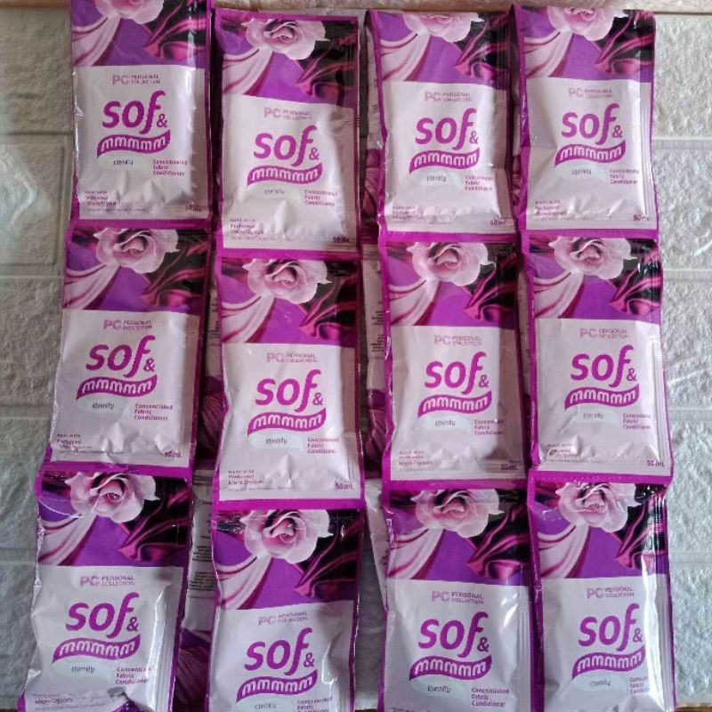 SOF CONCENTRATED FABRIC CONDITIONER 50ML Shopee Philippines