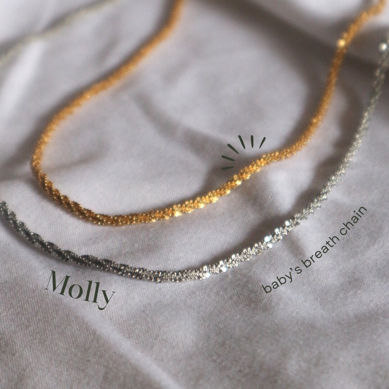 Deliciaeph - Molly Baby's Breath Chain 