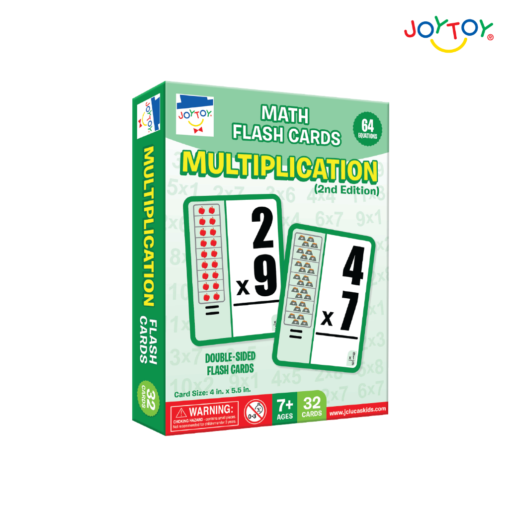 JOYTOY Math Flash Cards - Multiplication (2nd Edition) | Shopee Philippines