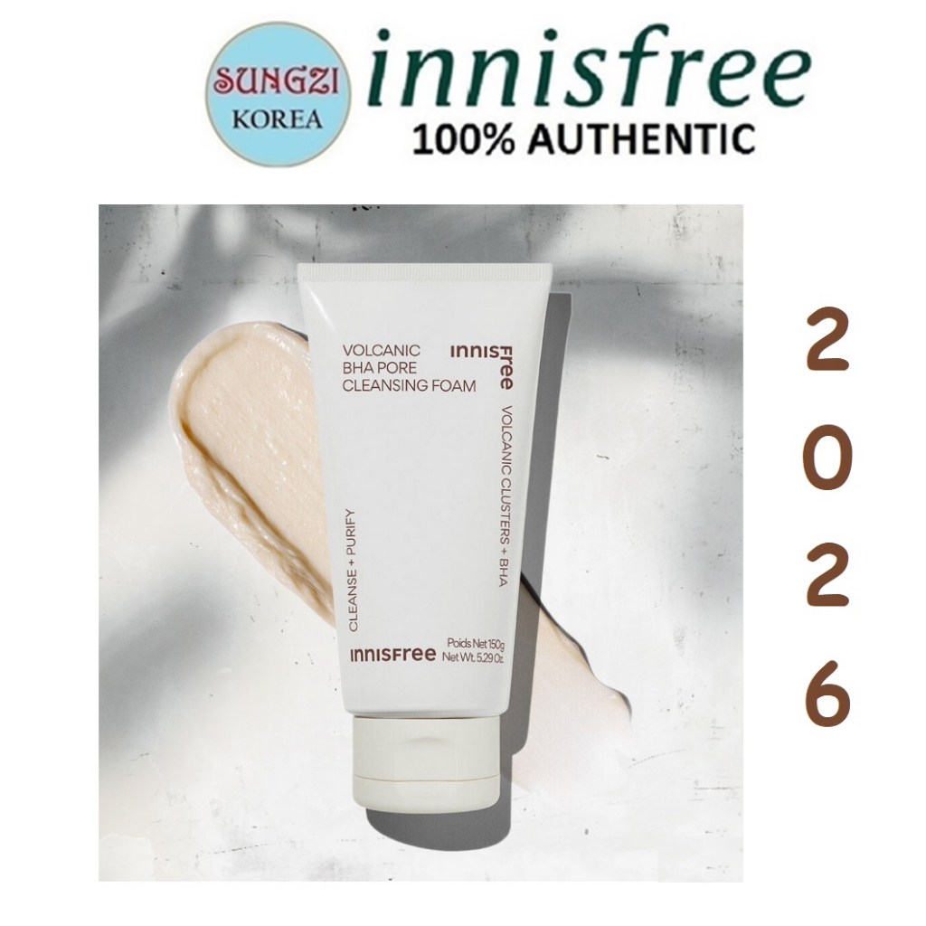 INNISFREE Volcanic BHA Pore Cleansing Foam 150g | Shopee Philippines