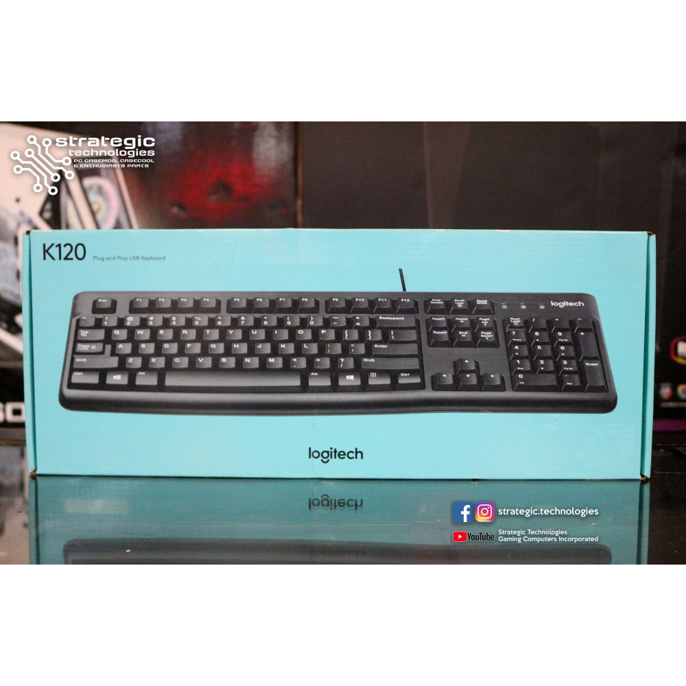 Logitech K120 USB Keyboard | Shopee Philippines