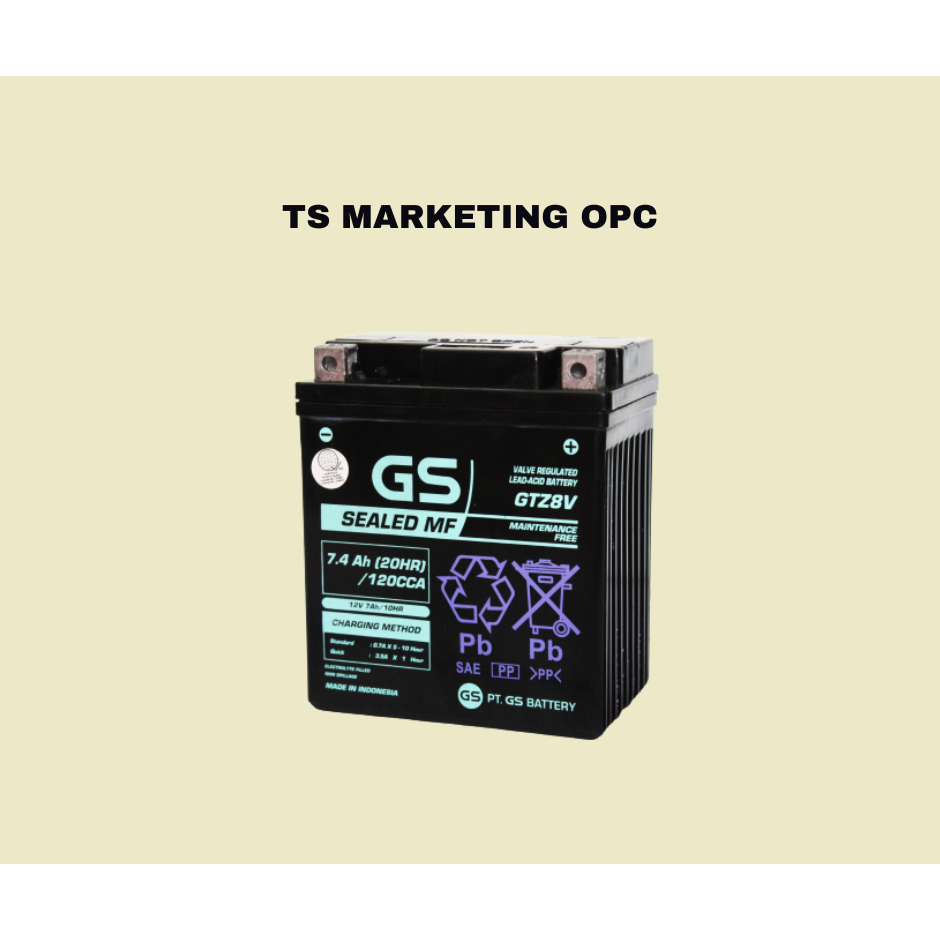 GS BATTERY - GTZ8V (TMX, VESPA, R3, XMAX) | Shopee Philippines