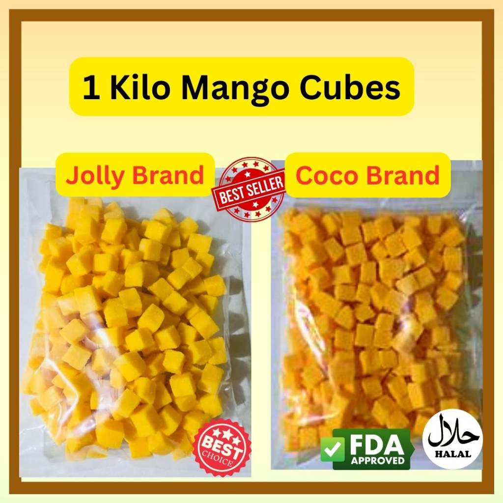 Cheapest Mango Cubes and Fries COCO/JOLLY Brand 1 kilo Shopee Philippines
