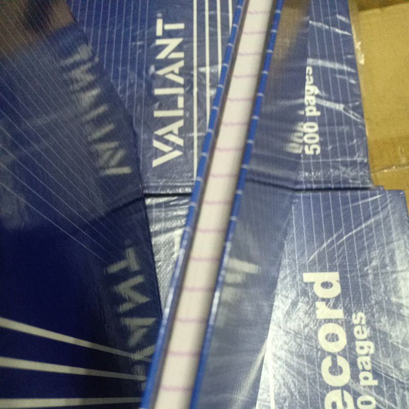 Record Book/ Valliant Record Book Makapal 500pages/ manipis,150pages ...