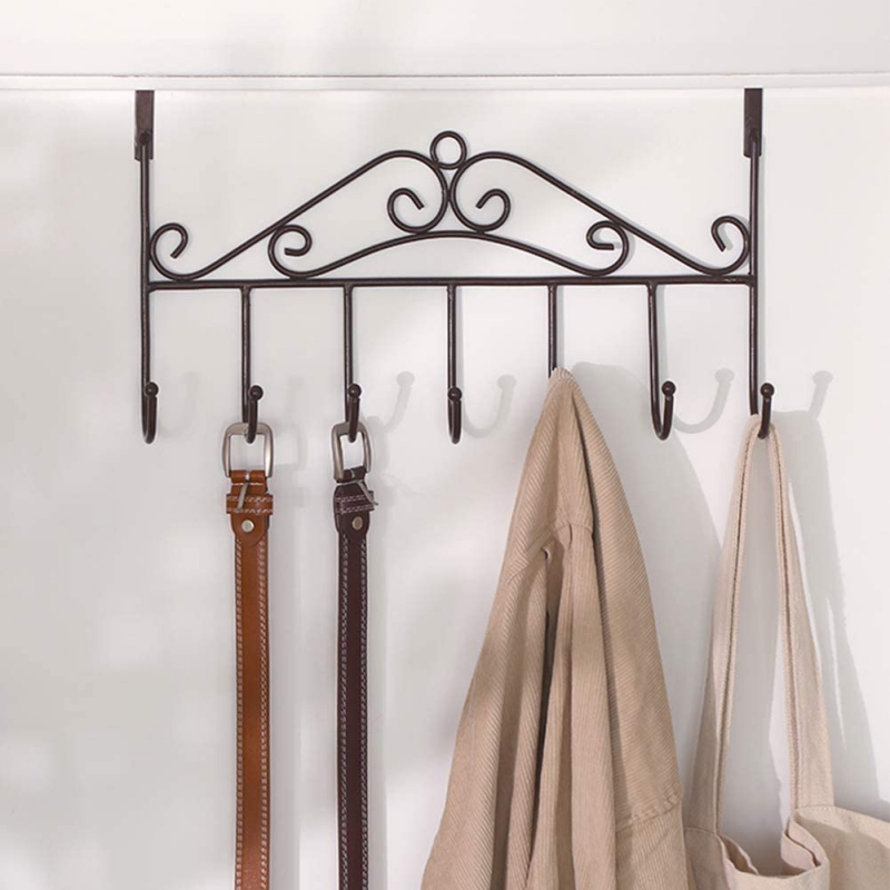 Door Back Hanging Clothes Hook Nail Free Clothes Hook Non Perforated ...