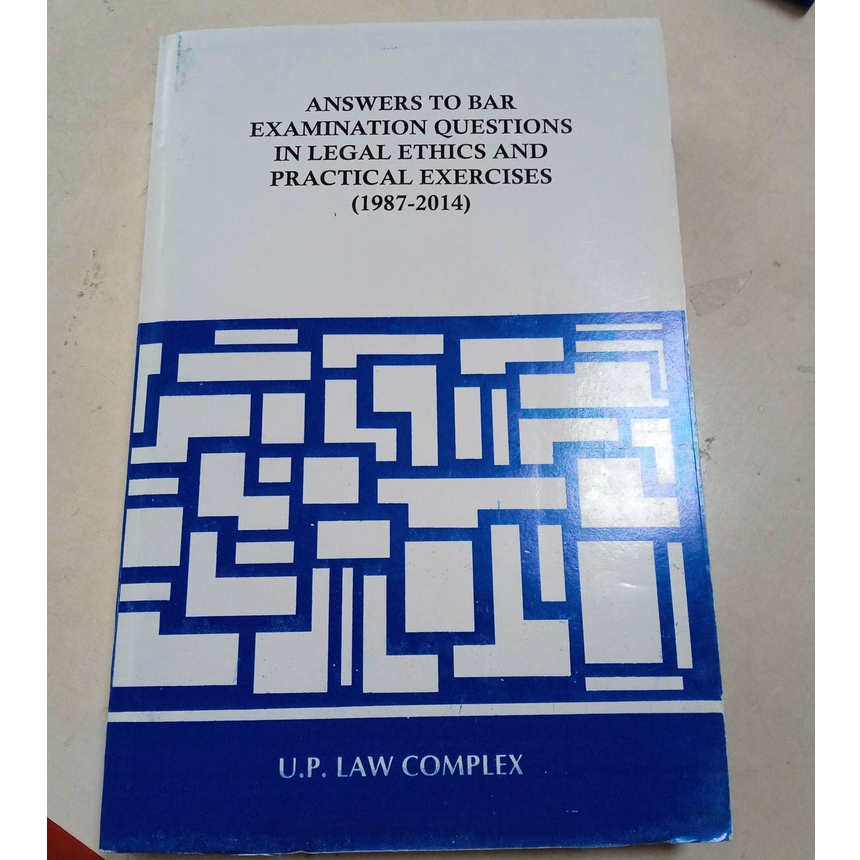 Answers To Bar Examination Questions In Legal Ethics And Practical ...