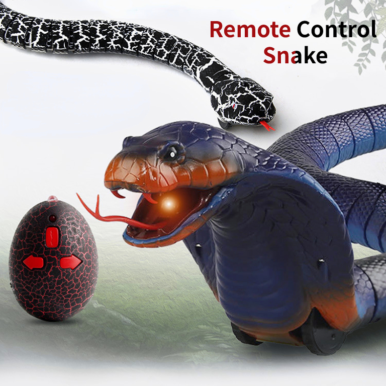 Novelty Rattlesnake Snake Remote Control for Kids Gag Toy Party Trick