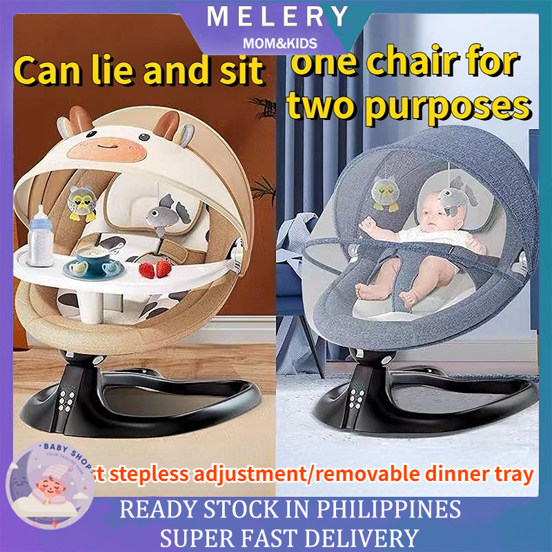 Baby Electric Rocking Chair Smart Bluetooth Electric Crib Rocking Chair ...