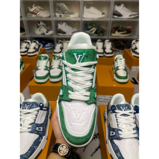 Louis Vuitton x Virgil Abloh Low Top LV Trainer 'Vert' (2019