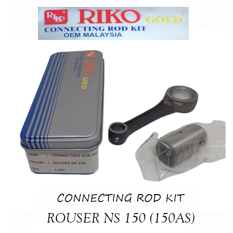 ROUSER NS 150 (150AS) CONNECTING ROD KIT GOLD RIKO MALAYSIA | Shopee ...
