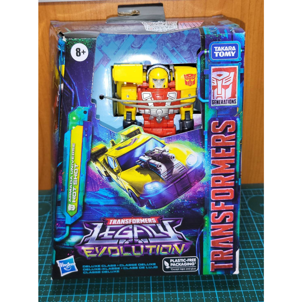 Transformers TF Legacy Evolution Hot Shot (Deluxe Class Hotshot Armada
