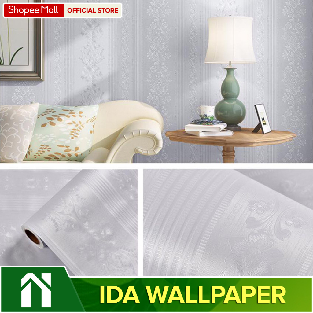 IDA Wallpaper 10M*45CM Thick Modern Minimalist Random Design Moonlight ...