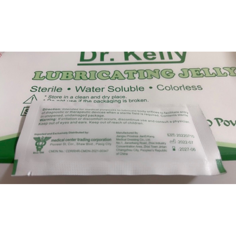 Dr. Kelly Lubricating Jelly (PER BOX) Shopee Philippines