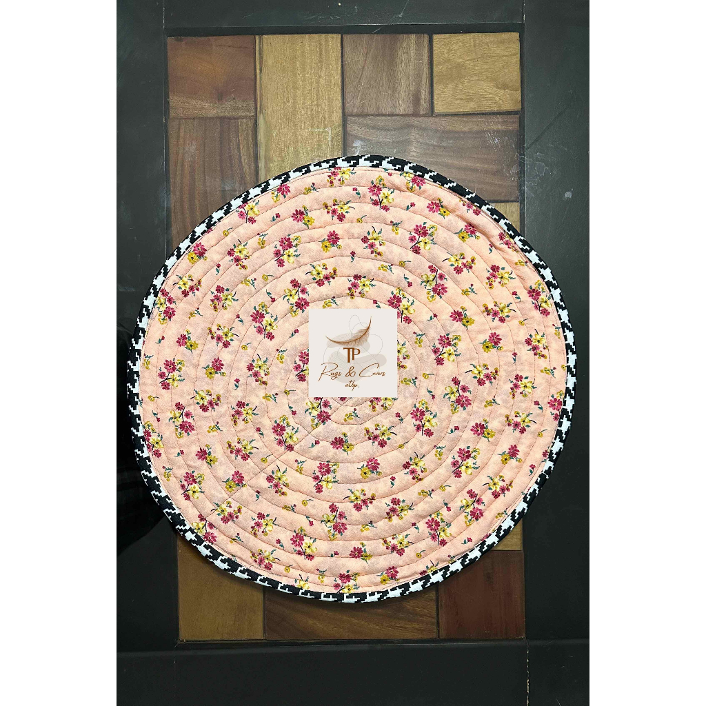 ROUND DOORMAT / FOOT RUG / BASAHAN / FORDA ESTITIK - EXPORT QUALITY ...