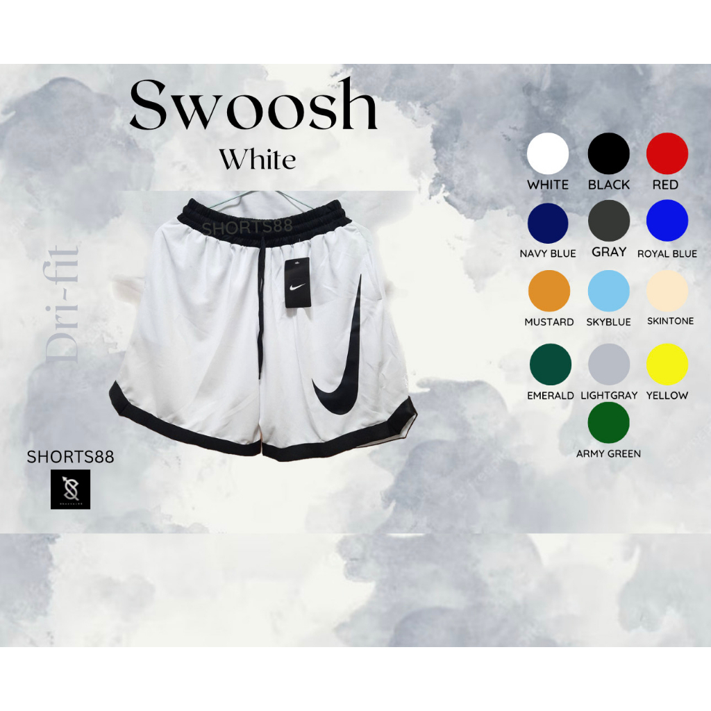 Men's nike big swoosh shorts best sale