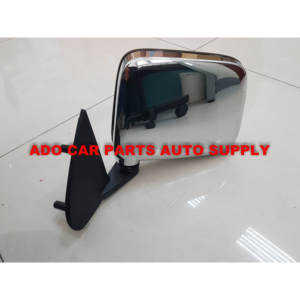 Side Mirror Nissan POWER EAGLE 19861998 or PICKUP D21 720 (ChromeManual fold) Driver side