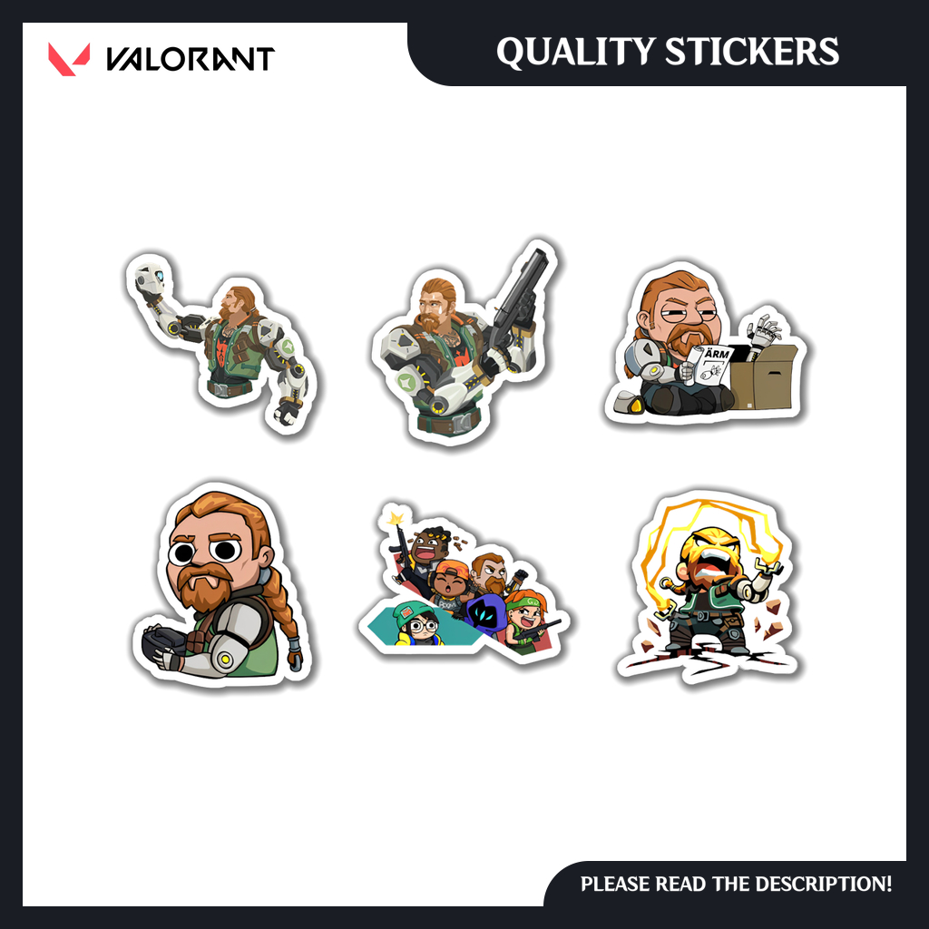 Breach - Valorant Spray Stickers 