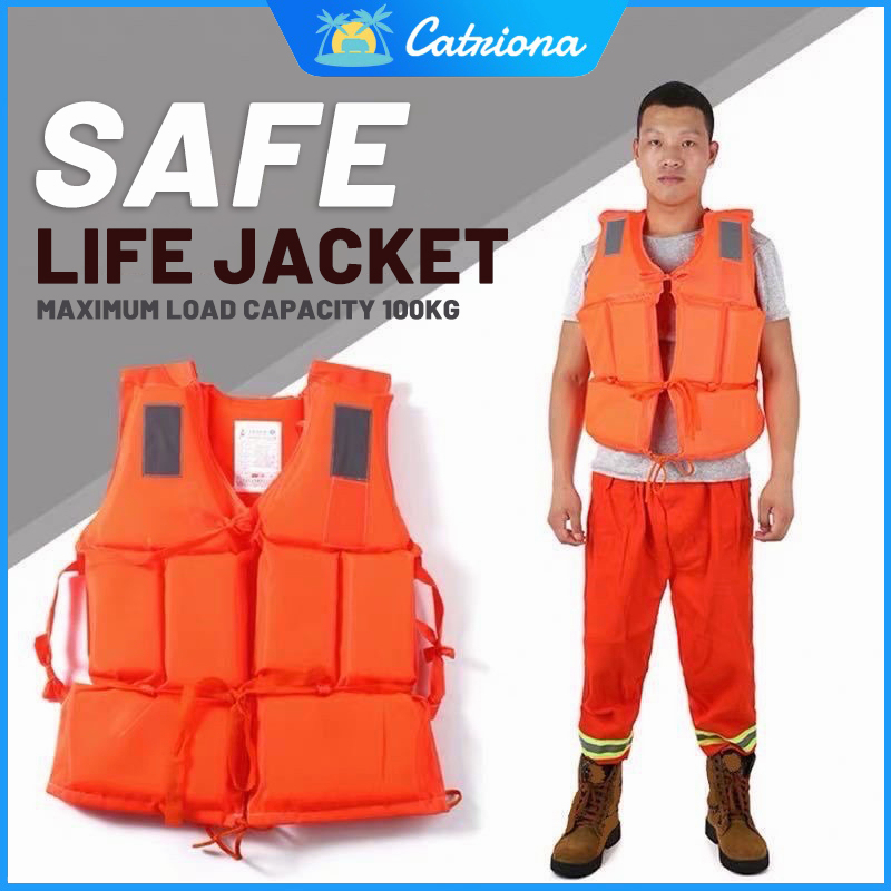 Life Jacket Adult Increase Thicken Marine Drifting Fishing Life Jacket ...