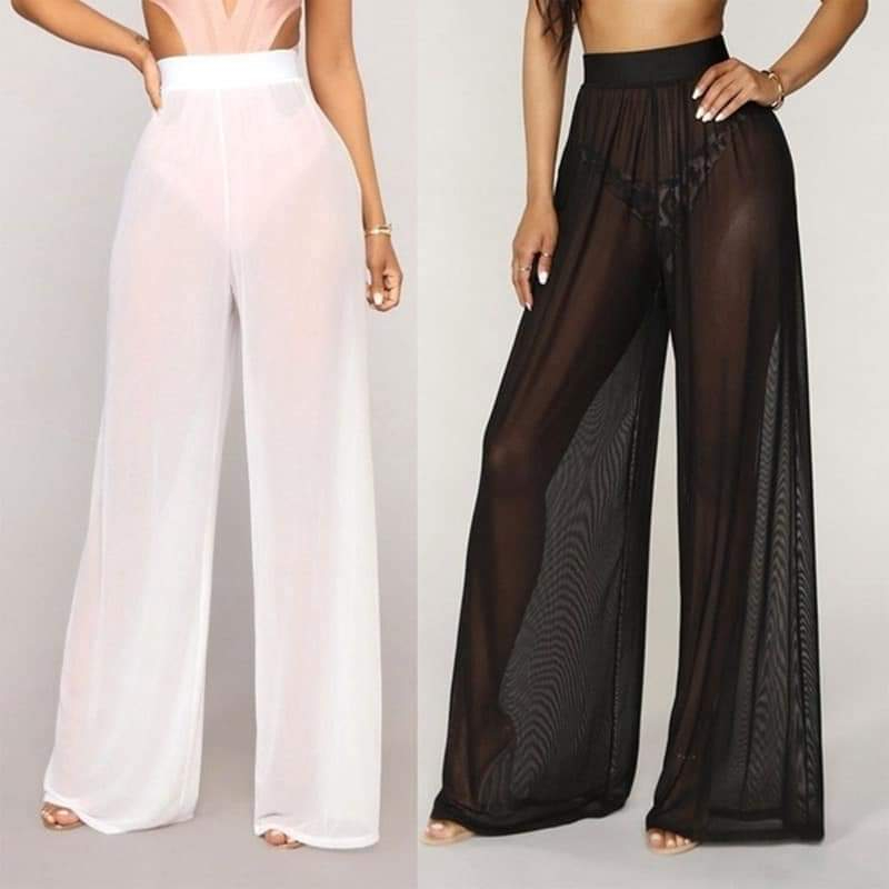 Mesh Swimsuit Coverup Pants | Shopee Philippines