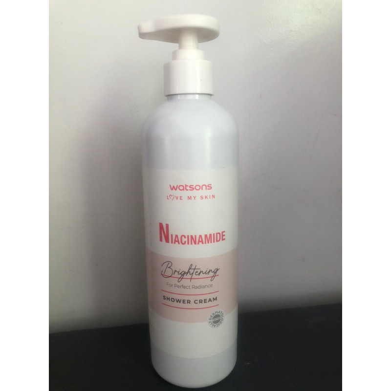 Watsons Niacinamide Brightening Shower Cream 490 ml Shopee Philippines