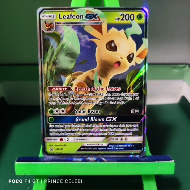 Pokemon TCG Leafeon GX Shopee Philippines