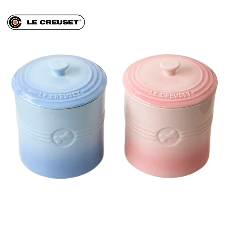 Le Creuset 15CM Pet Food Storage Bucket Dog Food Can Cat Food Can Universal Ceramic Can Snack Can Shopee Philippines