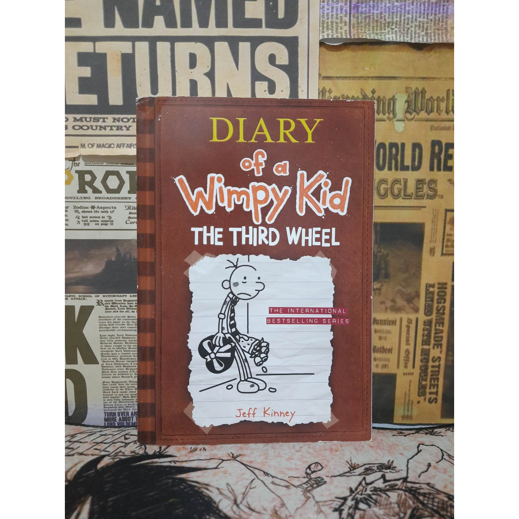 Diary of a Wimpy Kid #7 - The Third Wheel by Jeff Kinney | Shopee Philippines
