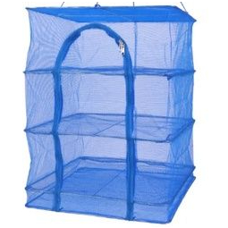 Net Hanging Drying Rack 3-Layer Fish and Dried Vegetable Food Storage ...