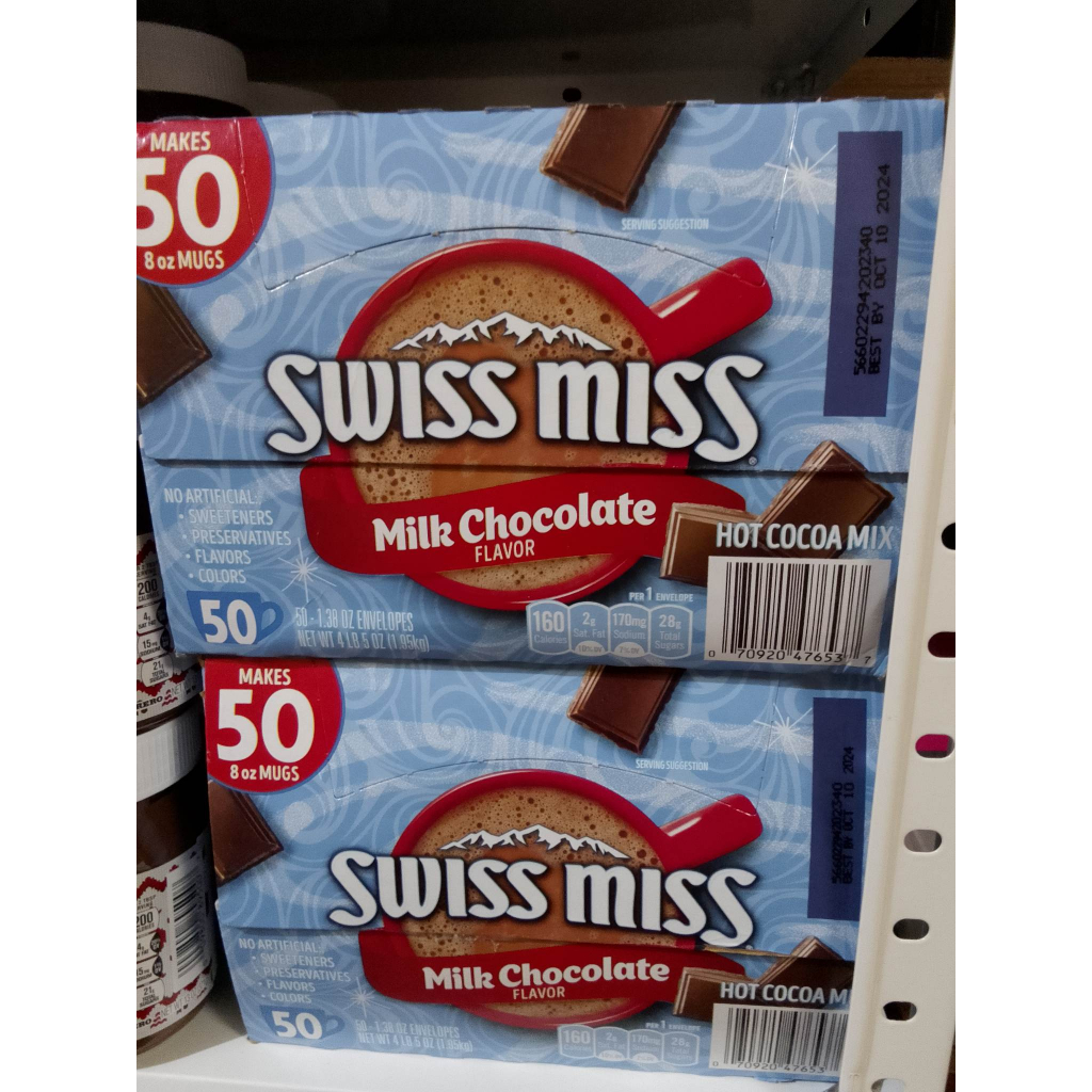 Swiss Miss Milk Chocolate (50s) Expiration 10/10/2024 Shopee