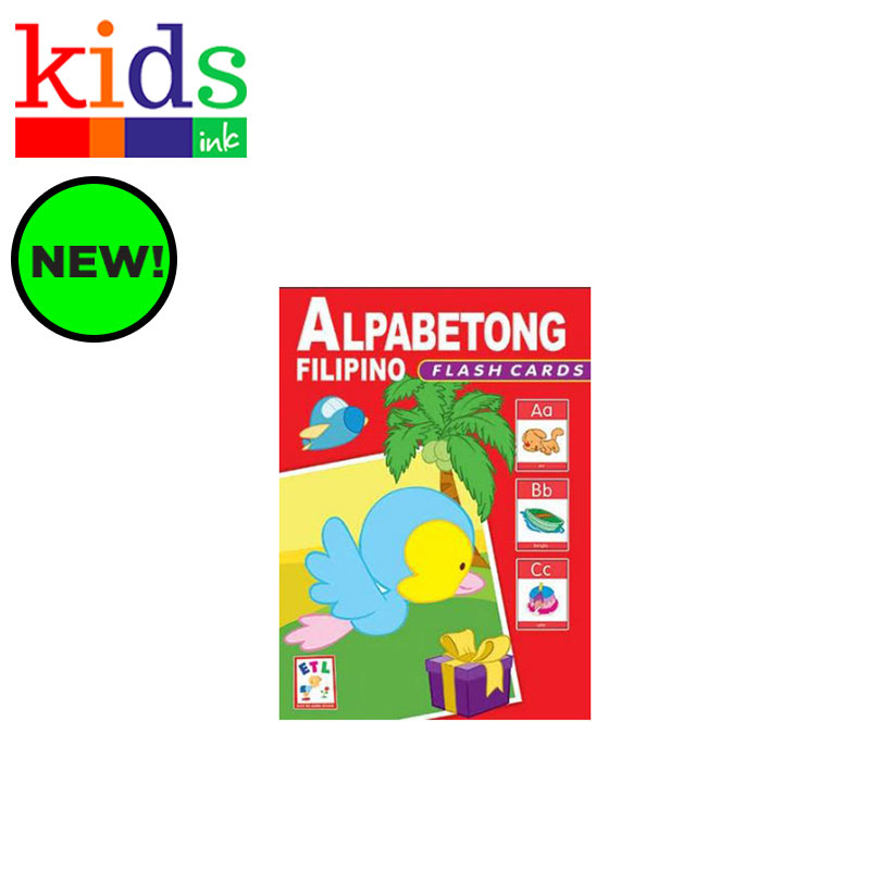 Alpabetong Filipino Flashcards - Kids Ink | Shopee Philippines