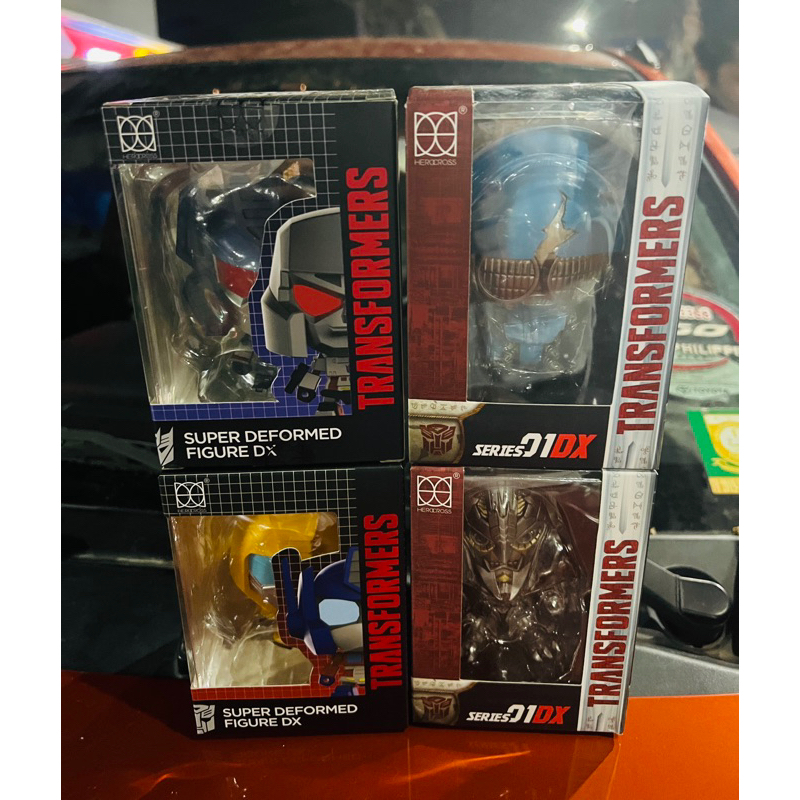 (Sealed) TRANSFORMERS SDF DX SERIES 02 SUPER DEFORMED FIGURE DX ...