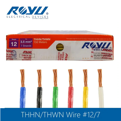 Buildmate Royu Thhn Thwn Stranded Wire Gauge Awg Mm Meters Copper Wire Electrical