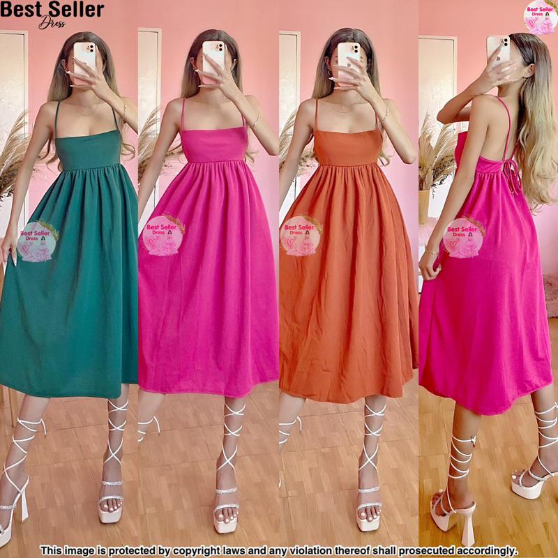 BSD BEST SELLER PENNY DRESS (BEST SELLER DRESS) Shopee Philippines