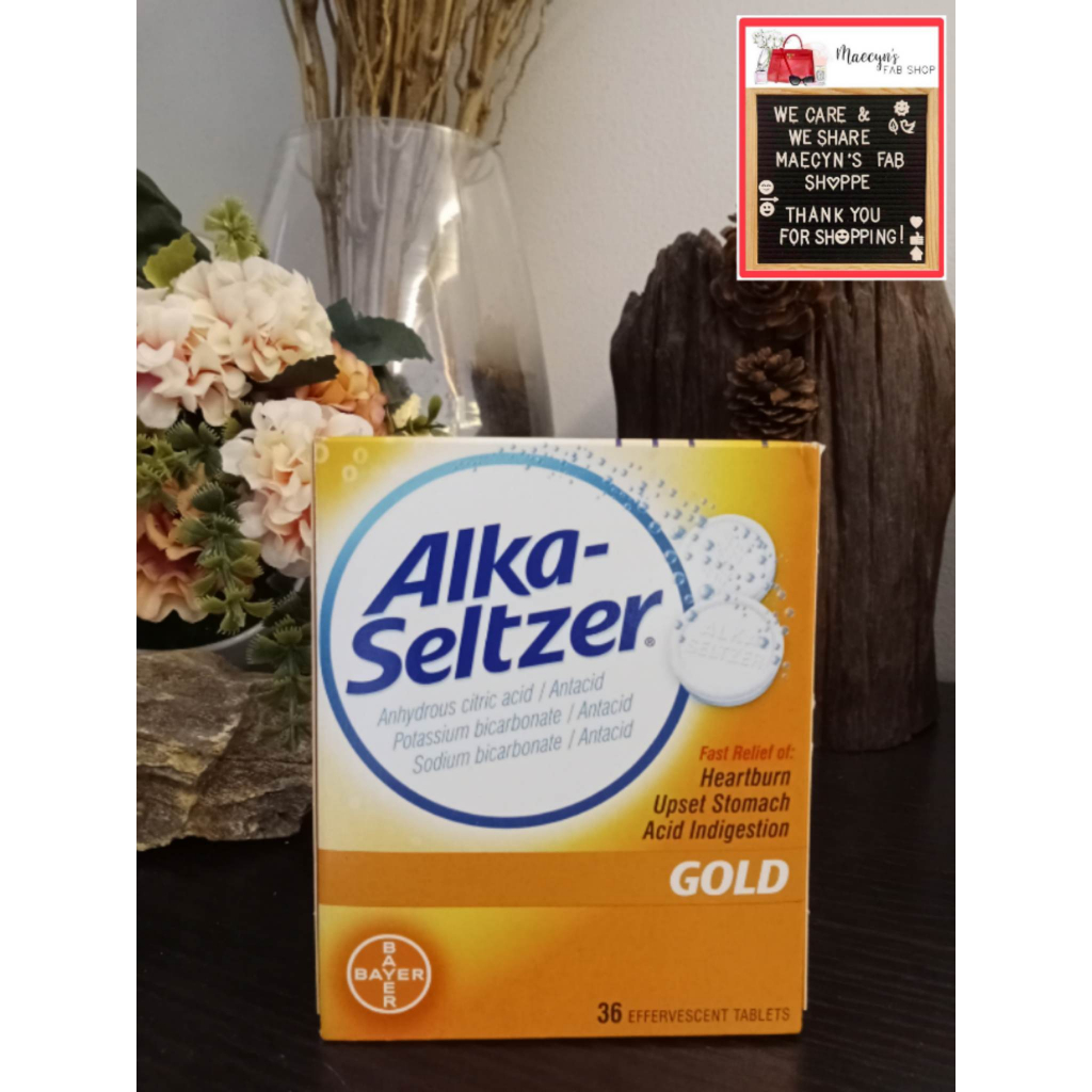 ALKA SELTZER GOLD - PER BOX | Shopee Philippines