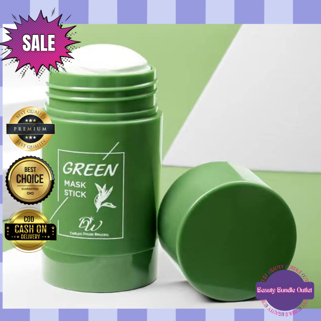 BBO 100 Original Meidian Green Tea Mask Stick Oil Control Cleansing