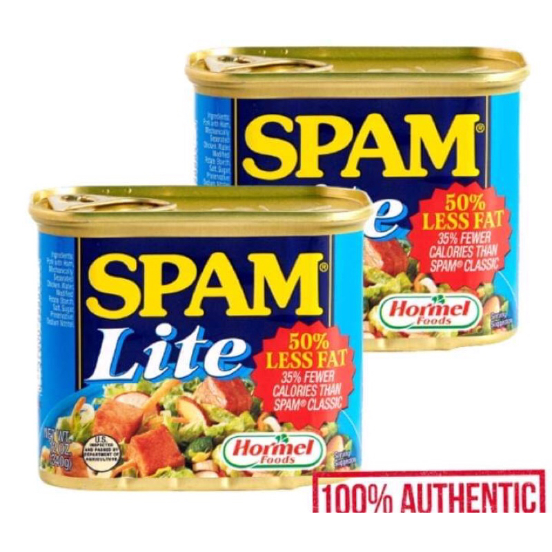 SPAM Luncheon Meat 340g AUTHENTIC 100 (2025 expiration date) Shopee