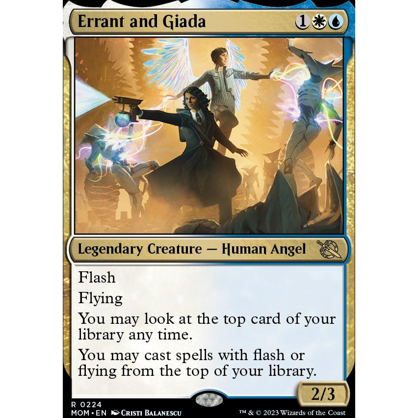 Errant and Glada Rare March of the Machine Magic the Gathering TCG ...