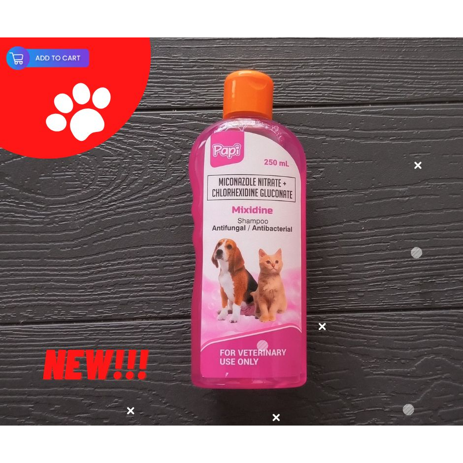 Papi Mixidine Antifungal & Antibacterial Shampoo 250mL | Shopee Philippines