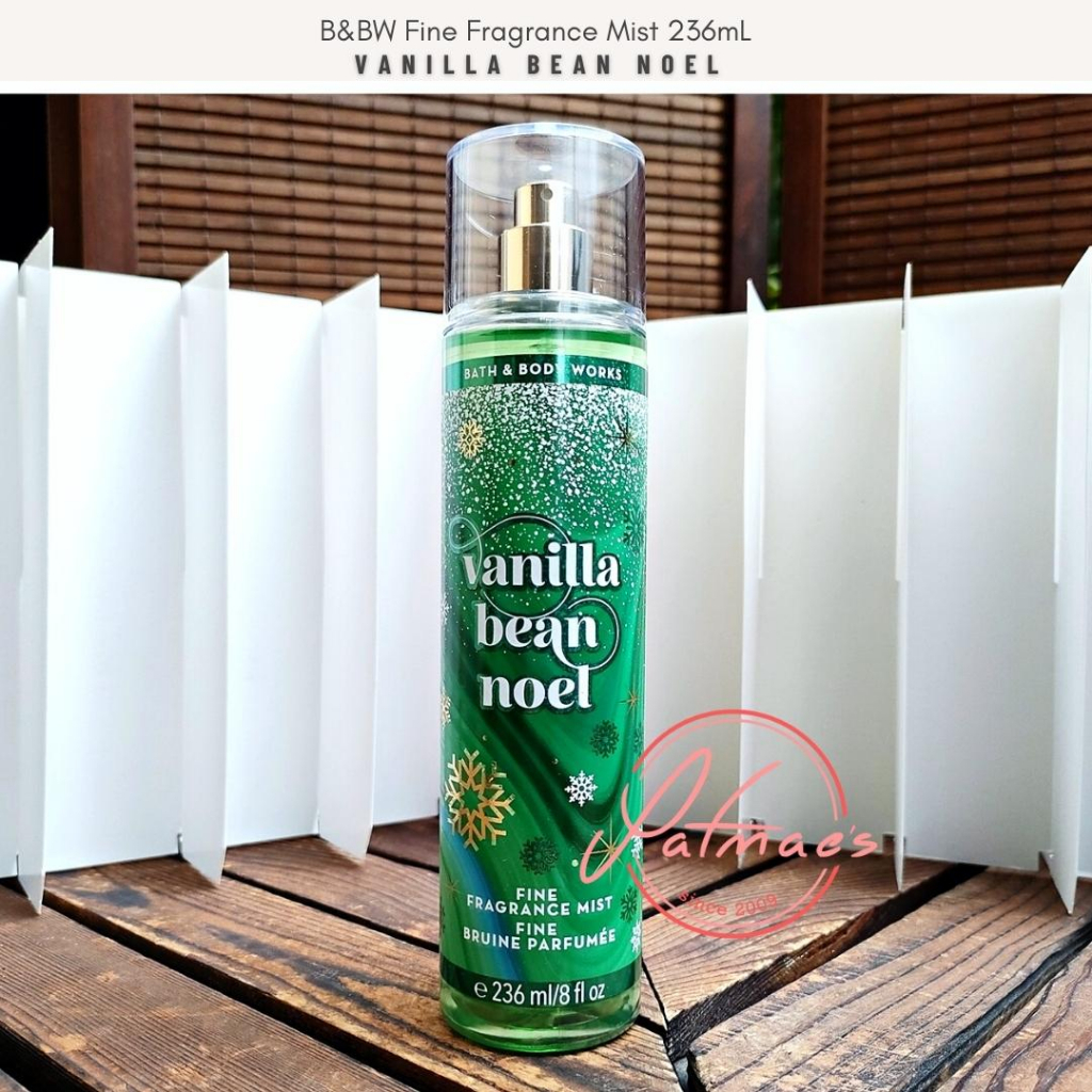 Bath And Body Works Vanilla Bean Noel Fragrance Mist 236ml Sold Each