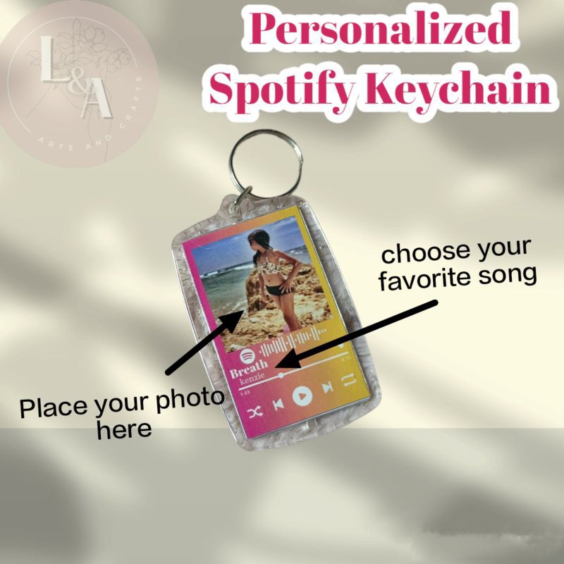 Spotify Keychain!Codes are scannable in spotify Shopee Philippines