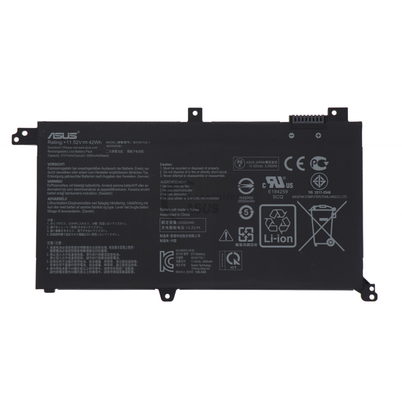 B31N1732 BATTERY AKKU Für Asus VivoBook S14 S430FA S430UA-EB221T F571GT Batterie EUR 30,99