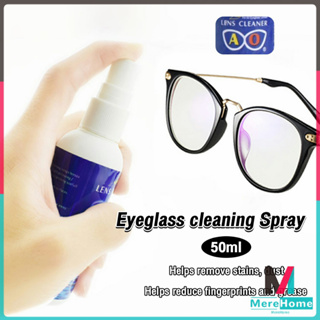 Eyeglass Cleaner Kit, walrfid Eye Glasses Lens Cleaner Tool with Microfiber  Cleaning Cloth, Anti Fog Spray for Glasses, Sunglasses, Glasses Clean