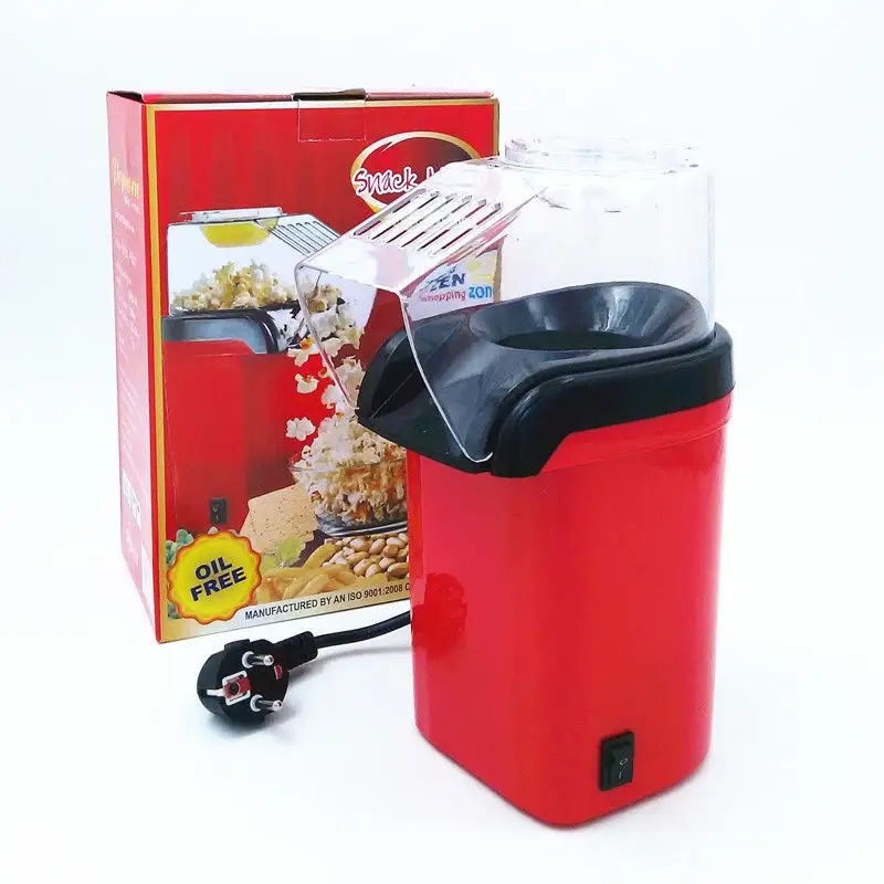 Home use 1200w hot air pop corn maker mini automatic popcorn machine ...