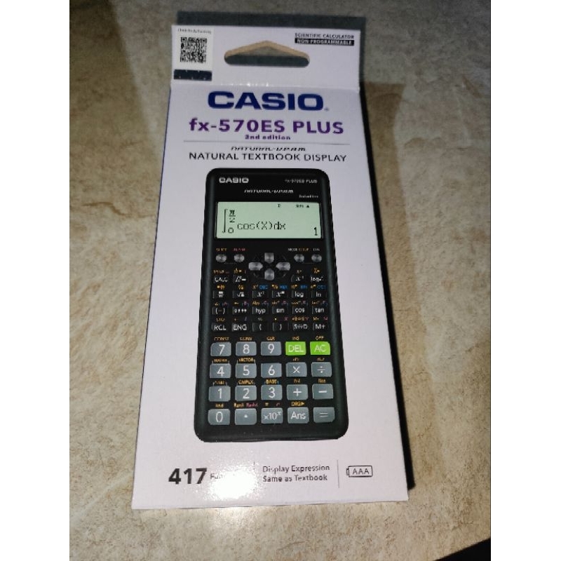 Casio fx 570ES PLUS fx 570es plus fx570es plus fx570 es plus 2nd Edition Scientific Calculator