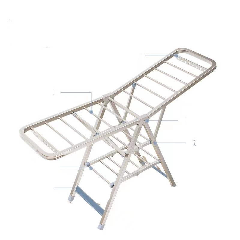 Folding drying rack, stainless steel outdoor indoor home balcony drying ...