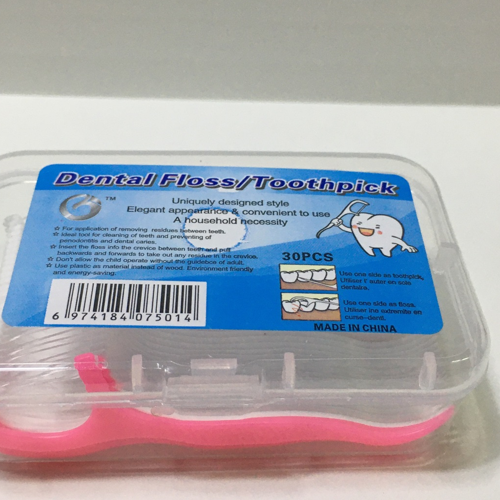 Dental Floss / Toothpick 30Pcs Per Pack (1Pack) Shopee Philippines